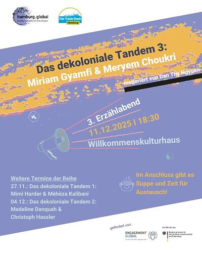 Sharepic_Erzählabend - Dekoloniales Tandem_klein_11.12.2025